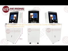 Mediano tamaño Lobby de alta seguridad CRM Contador de dinero Sistema ATM Máquina de reciclaje de efectivo C03L