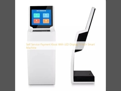 Quiosco de pago de autoservicio con pantalla LED de 17 pulgadas, máquina inteligente