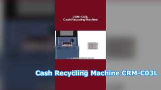 Máquina de reciclaje de efectivo (CRM) C03L Máquina automática inteligente de reciclaje de billetes