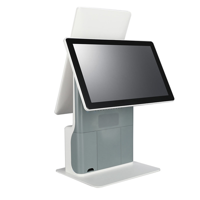 Quiosco de la posición del boleto de la máquina del servicio de Mini Dual Touch Screen Self que ordena