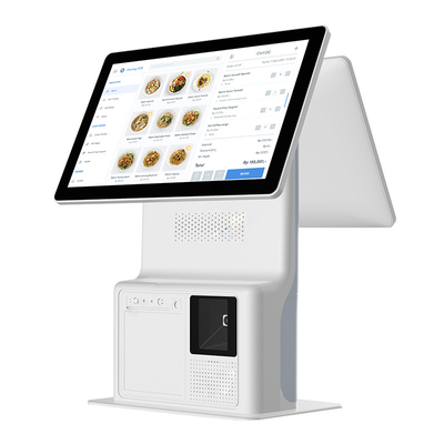 Quiosco de la posición del boleto de la máquina del servicio de Mini Dual Touch Screen Self que ordena