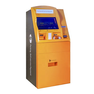 Quiosco 19" del pago del servicio del uno mismo del OEM máquina del cajero automático del aparcamiento de la pantalla táctil
