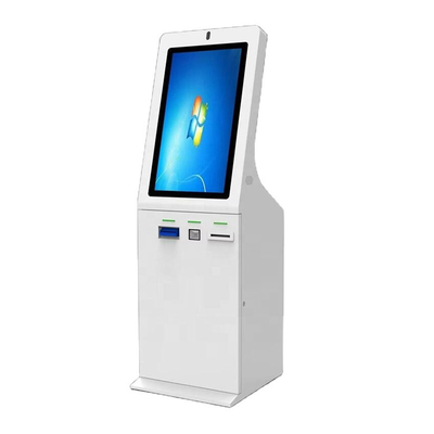 Retire y deposite el quiosco de la máquina del cajero automático del efectivo con la pantalla táctil de 19 pulgadas