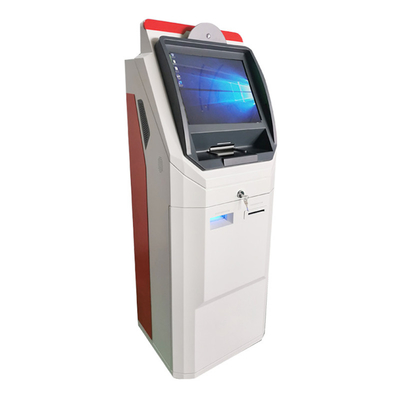 Retire y deposite el quiosco de la máquina del cajero automático del efectivo con la pantalla táctil de 19 pulgadas