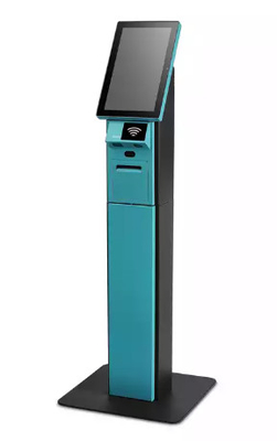 Terminal del pago del servicio de la máquina de la pantalla táctil del quiosco del uno mismo que ordena al aire libre