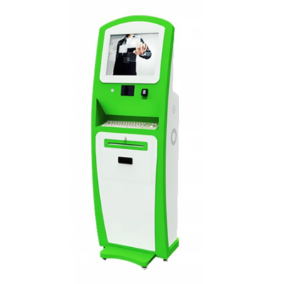 Lector automático Kiosk Machine For de la tarjeta de crédito de efectivo de la máquina expendedora del boleto interior