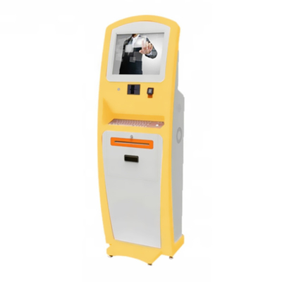 Lector automático Kiosk Machine For de la tarjeta de crédito de efectivo de la máquina expendedora del boleto interior