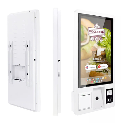 La pantalla táctil coloca orden del restaurante el ordenar de pago del pago y envío del quiosco del servicio del uno mismo de Digitaces