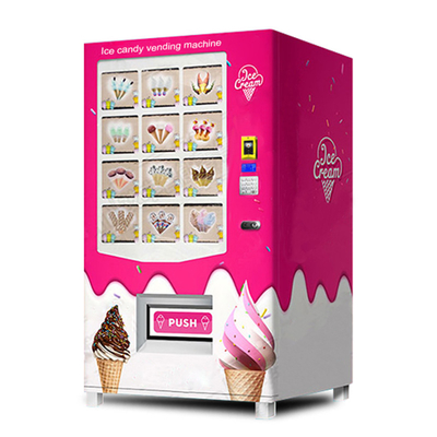 Quiosco de la máquina expendedora de 22 pulgadas para las bebidas del helado 540 unidades