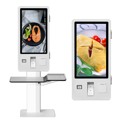 Máquina automatizada pago de la orden del quiosco del pago y envío del servicio del uno mismo de la pantalla táctil para la tienda