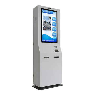 Cola que marca la máquina del dispensador de la tarjeta de Self Payment Kiosk de la impresora del recibo pantalla táctil de 32 pulgadas