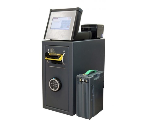 Quiosco seguro del servicio del uno mismo de la máquina inteligente del depósito en efectivo