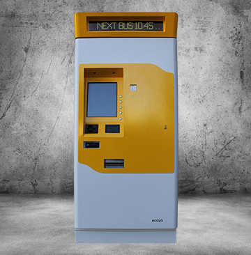 Máquina expendedora de boletos de máquina de depósito en efectivo Atm Quiosco de máquina de depósito en efectivo Atm
