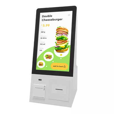 Máquina del pago de la tableta del quiosco del uno mismo de la pantalla táctil que ordena para el restaurante