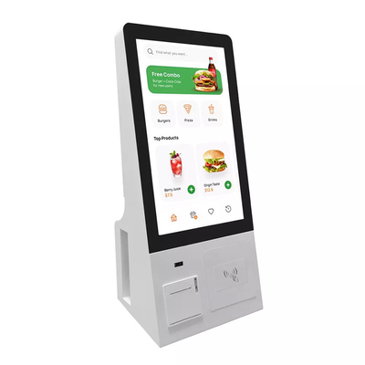 Máquina del pago de la tableta del quiosco del uno mismo de la pantalla táctil que ordena para el restaurante