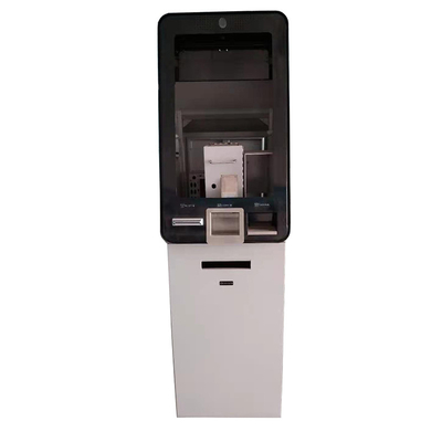 2,7" banco ATMs RFID de la cámara del Cmos con los aceptadores duales del efectivo de la pantalla táctil
