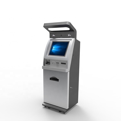 Cajero automático del registro de Bill Acceptor Kiosk Self Service del pago del depósito en efectivo
