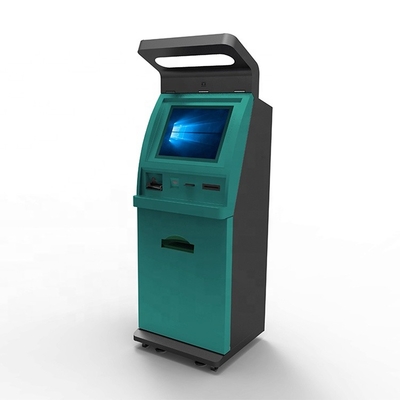 Cajero automático del registro de Bill Acceptor Kiosk Self Service del pago del depósito en efectivo