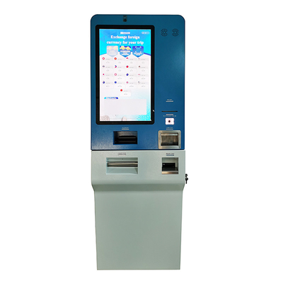 Moneda estándar del dinero del quiosco del intercambio de moneda para la máquina del servicio del uno mismo del banco