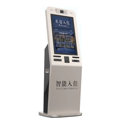 Quiosco de autoservicio para el check-in/check-out en hoteles u restaurantes.