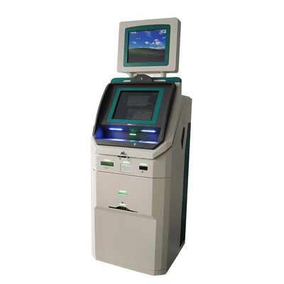 Actividades bancarias duales Bill Payment For Cash In de la máquina de la atmósfera de la pantalla y efectivo hacia fuera