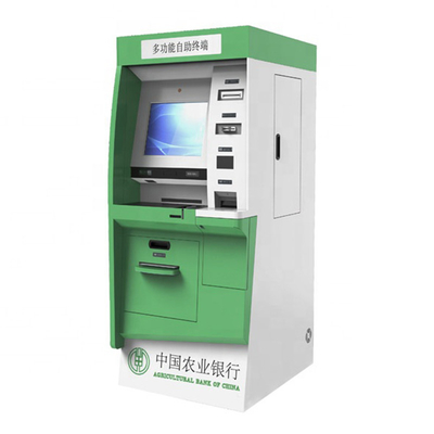 Máquina del cajero automático de And Cash Dispenser del lector de Bill Payment Kiosk With Card