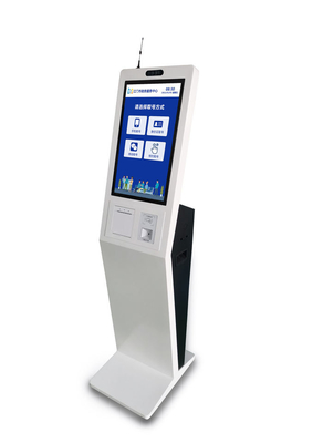Máquina que ordena del uno mismo terminal del sistema de pago de Screen Touchable Pos Android del cajero