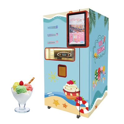 Quiosco automático del pago del uno mismo de la máquina expendedora del helado del servicio del uno mismo