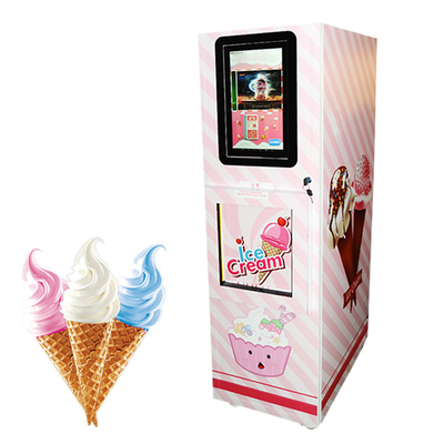Quiosco automático del pago del uno mismo de la máquina expendedora del helado del servicio del uno mismo