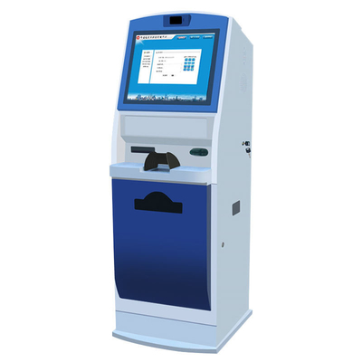 Máquina de depósito de efectivo de quiosco de terminal de facturas de autoservicio de pago de quiosco de cajero automático