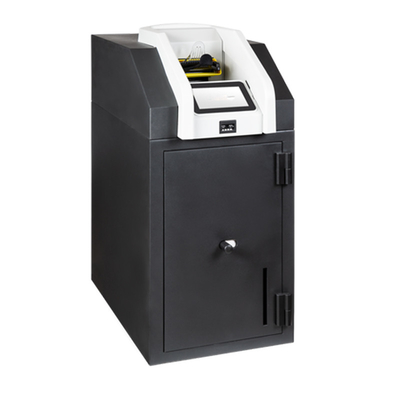 máquina de caja de banco del dispositivo de la máquina del depósito en efectivo de la atmósfera de la pantalla táctil de la pulgada de la tarjeta