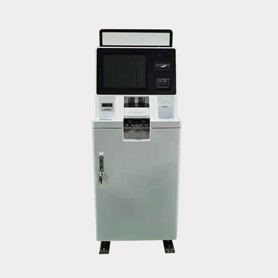 Depósito de la máquina del cajero automático del retiro y cabina inteligentes de la pantalla del banco del retiro