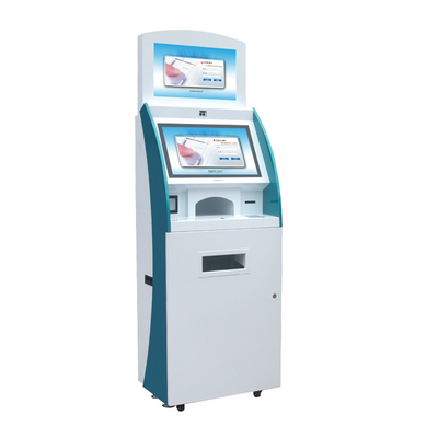 19" vándalo al por menor de la máquina de Bill Acceptor Self Payment Kiosk resistente