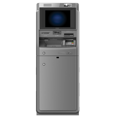 Máquina del depósito en efectivo quiosco de la máquina del cajero automático de la pantalla táctil de 17 pulgadas