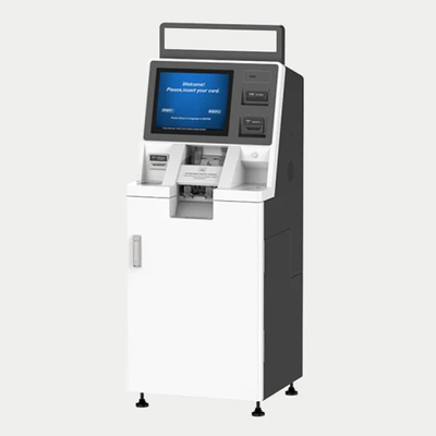 máquina automática del depósito en efectivo 350cd/M2 con la impresora térmica de 80m m