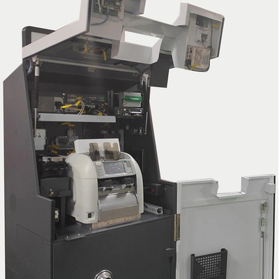 máquina automática del depósito en efectivo 350cd/M2 con la impresora térmica de 80m m