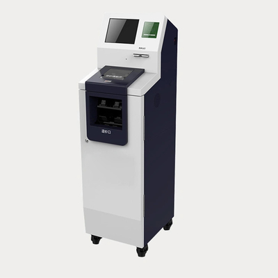 Servicio permanente CDM 17 14 del uno mismo de la máquina del depósito en efectivo del piso pantalla táctil de 15 pulgadas