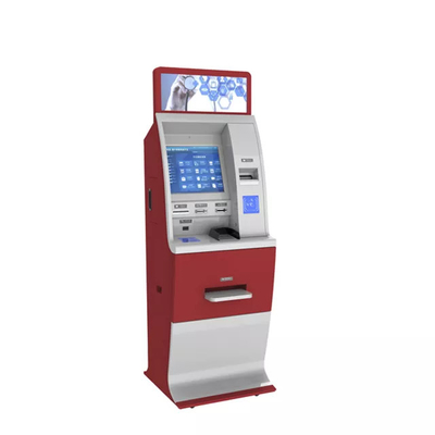 Máquina del pago al contado del quiosco del servicio del uno mismo de la pantalla táctil para el banco del supermercado