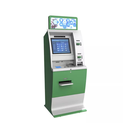 Máquina del pago al contado del quiosco del servicio del uno mismo de la pantalla táctil para el banco del supermercado