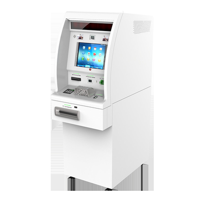 Máquina del dispensador del depósito en efectivo de la máquina del cajero automático del aceptador del efectivo de la pantalla táctil