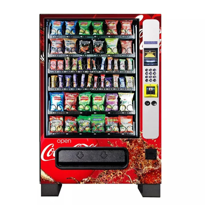 Máquina expendedora para té, café, leche y bebidas de 19 pulgadas con pantalla táctil