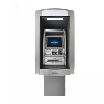 Autoservicio de huellas dactilares Atm Máquina de depósito en efectivo Máquina de conteo de dinero Quiosco Cajero automático