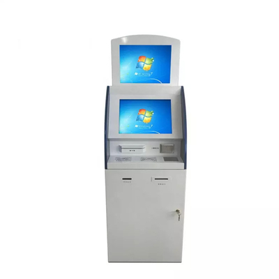 Quiosco del dinero de la máquina de depósito en efectivo del servicio del uno mismo del cajero automático de la pantalla de 19"