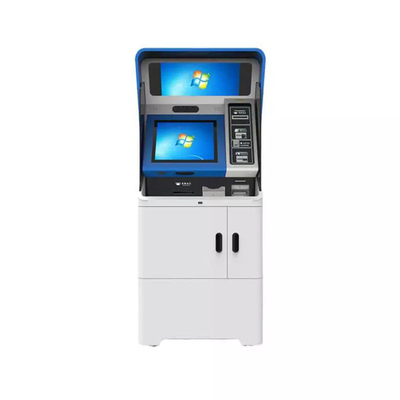 Cajero automático de una sola pantalla de 128 GB en sistemas de tráfico de bancos