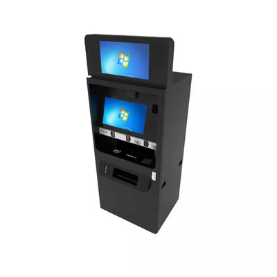 Cajero automático de una sola pantalla de 128 GB en sistemas de tráfico de bancos