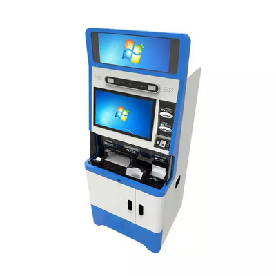 Cajero automático de una sola pantalla de 128 GB en sistemas de tráfico de bancos