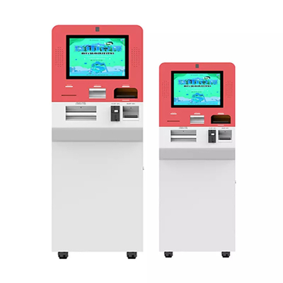 aeropuerto 19 pulgadas CPU i5 256G Atm Máquina de depósito en efectivo Cajero automático