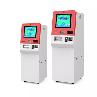 aeropuerto 19 pulgadas CPU i5 256G Atm Máquina de depósito en efectivo Cajero automático