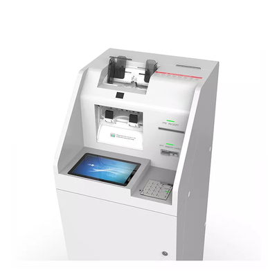 Máquina expendedora de quiosco de Terminal de autoservicio de pesca anti, máquina de depósito en efectivo atm