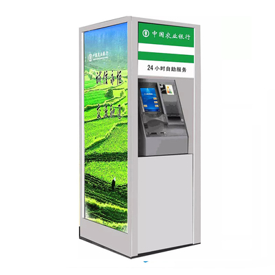 Máquina del cajero automático del cambio de moneda del quiosco del pago del uno mismo del monitor 220V de 19 pulgadas